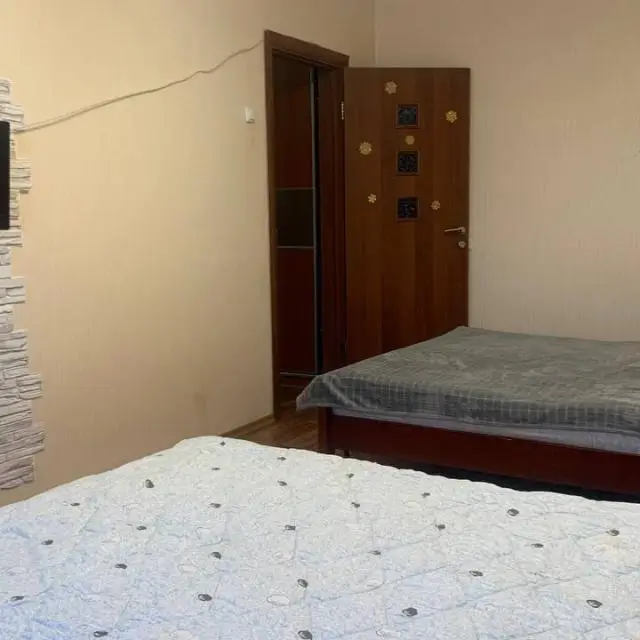 Реальные фото 2-комнатные апартаменты с 3 двуспальными местами, 65м²
