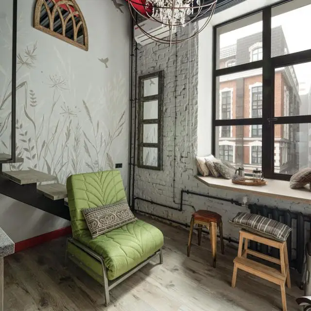 Реальные фото Soho Bohemian Loft на улице Нижняя Красносельская