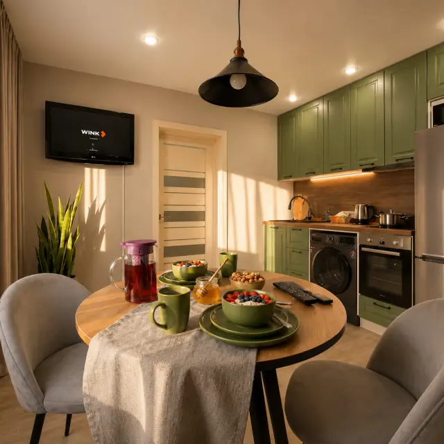 Реальные фото Good Time Apartments у парка Галицкого