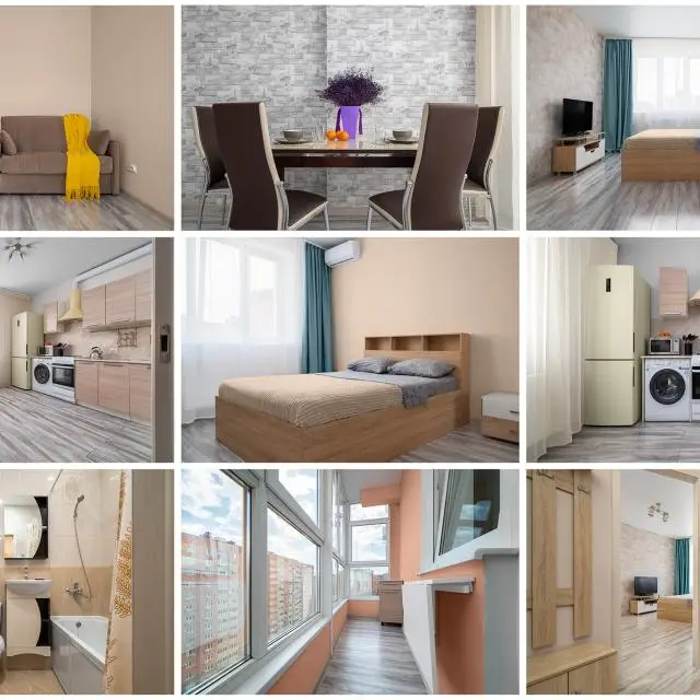 Реальные фото Goodtime Apartments (Гудтайм Апартментс) на улице Восточно-Кругликовская 42/3 корпус 1