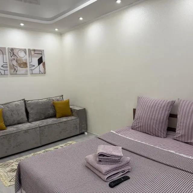 Реальные фото Однокомнатная квартира сети "PanApartments" вблизи ЖД Вокзала